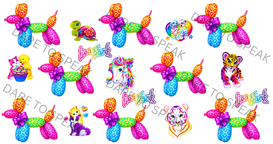 Balloon Dog Lisa Frank