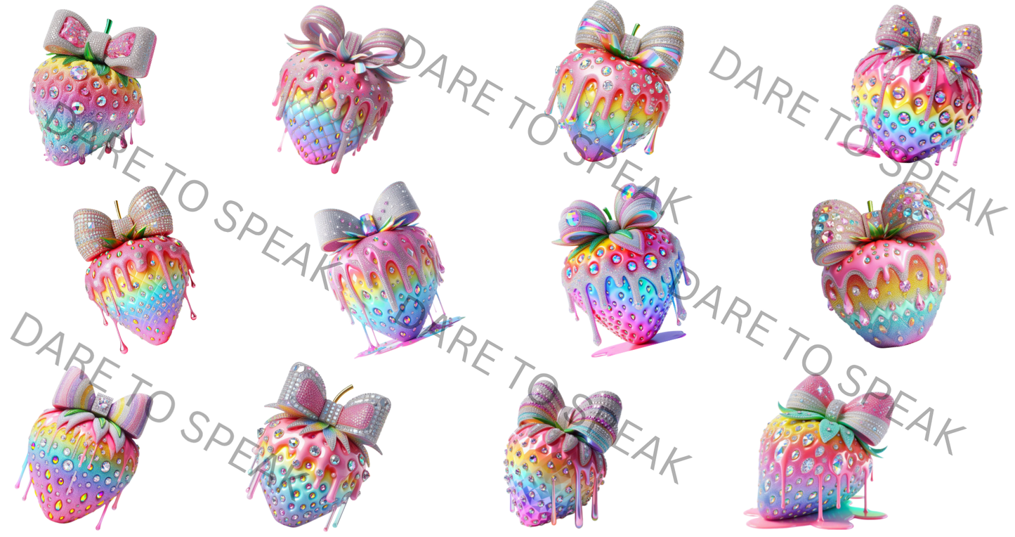 Rainbow Strawberries
