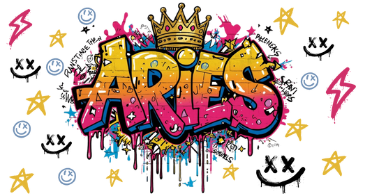 Zodiac Graffiti Drip