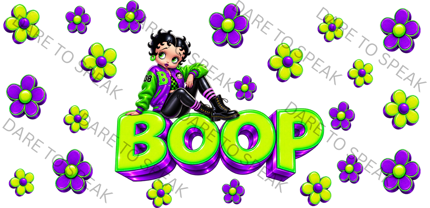 Boop Purple and Green