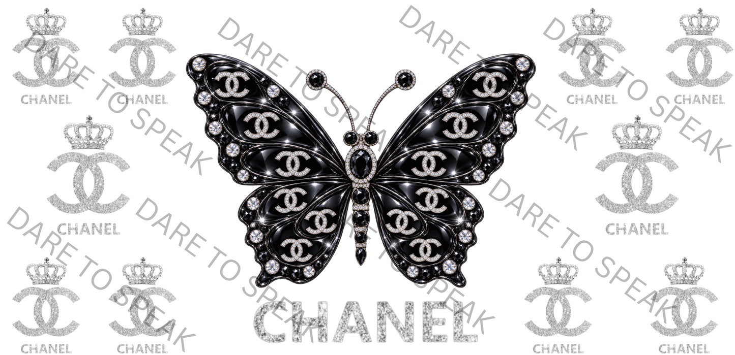 Chanel Black Butterfly