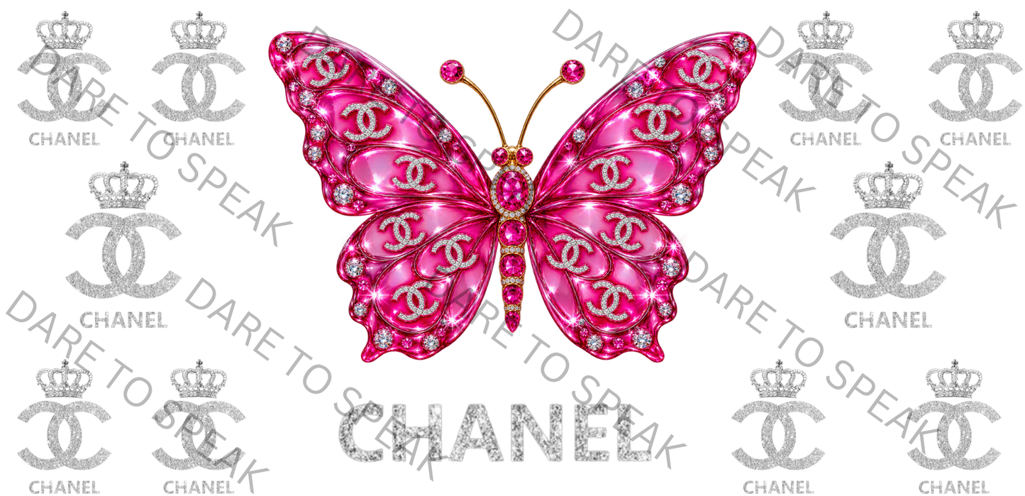 Chanel Pink Butterfly