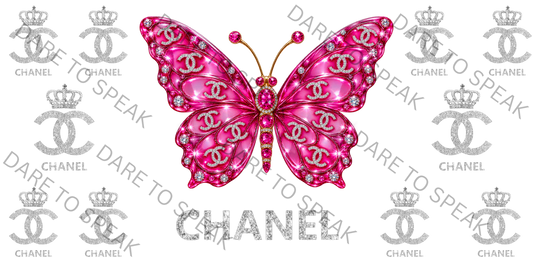 Chanel Pink Butterfly