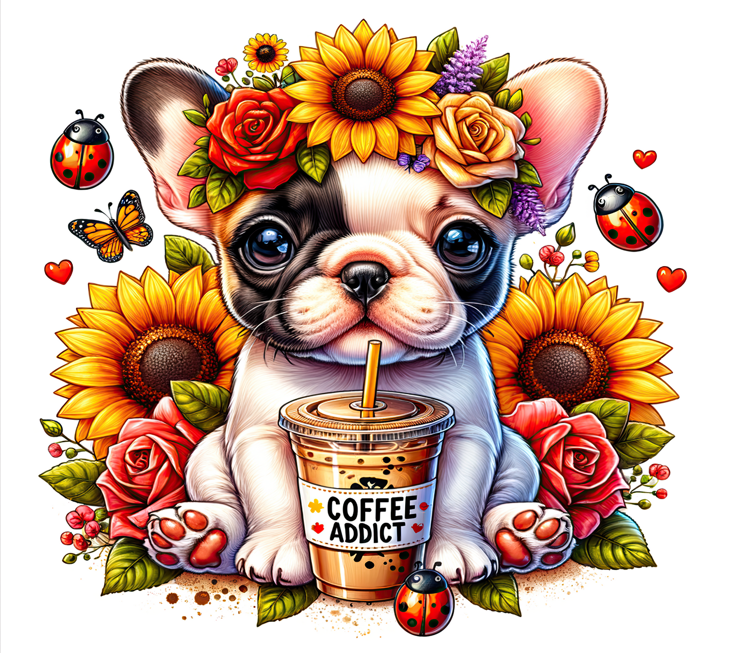 Coffee Addict (Frenchie)