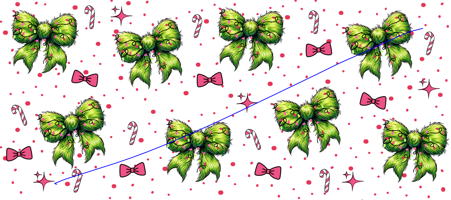 Grinch Bow