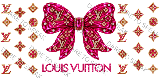 LV Pink Bow