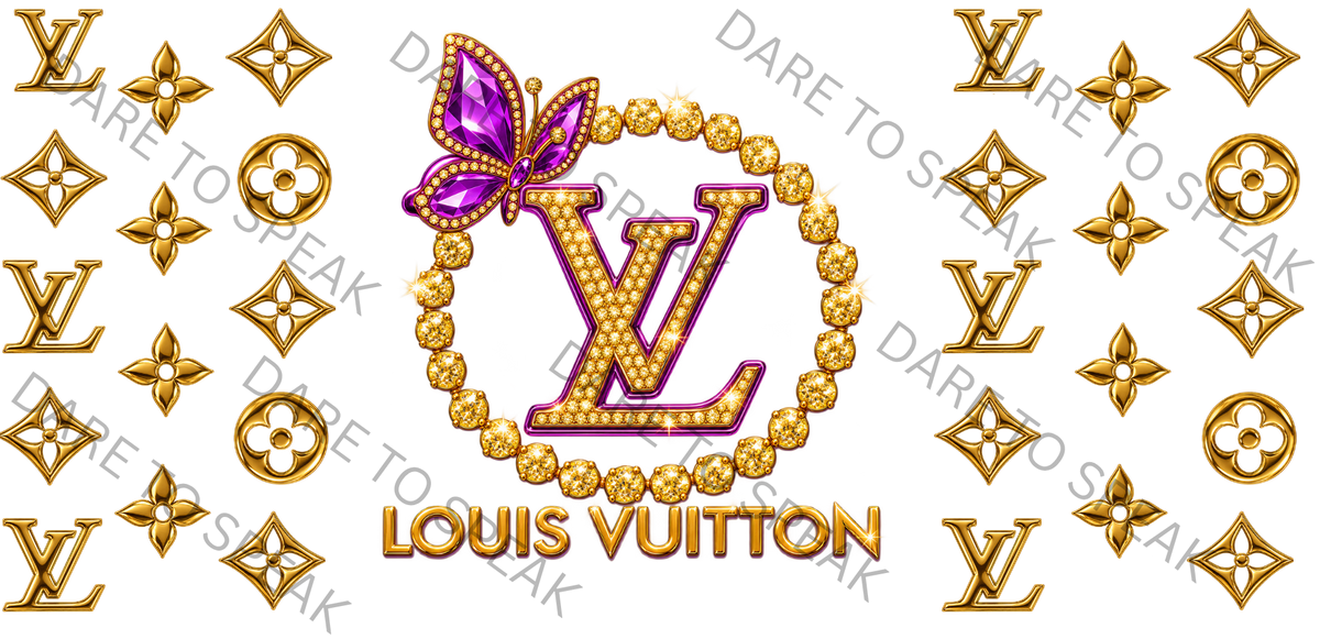 LV Purple Butterfly