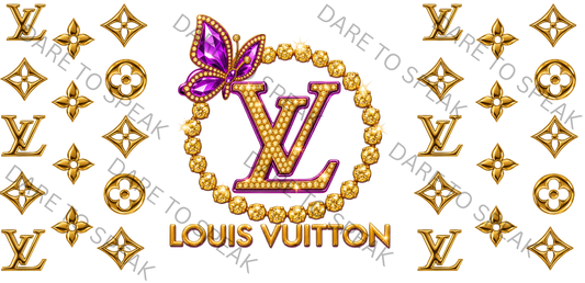 LV Purple Butterfly