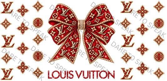 LV Red Bow