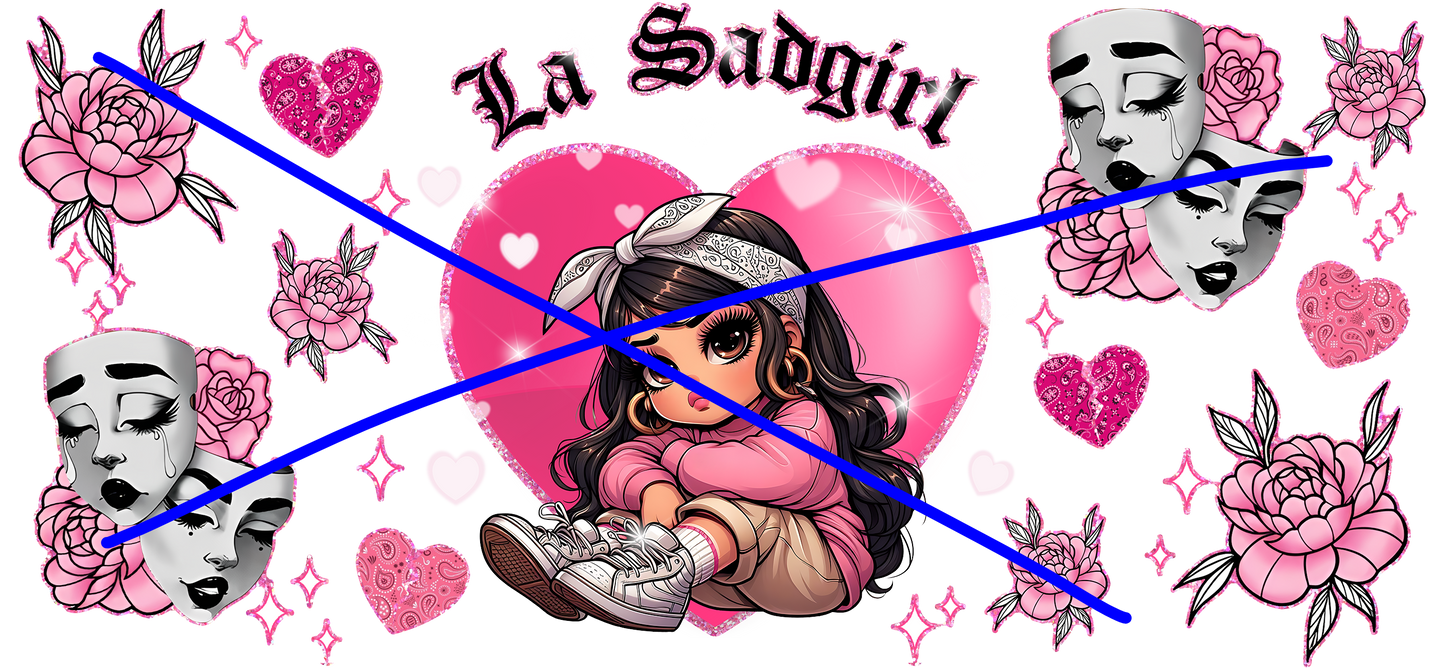 La Sad girl