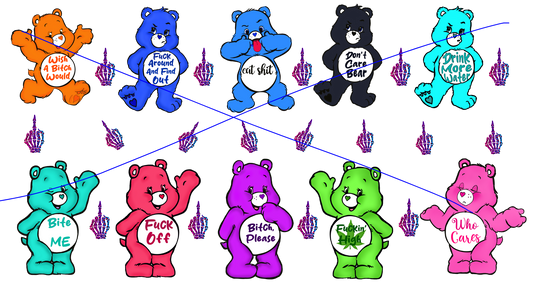 Bad mouth Bears middle finger