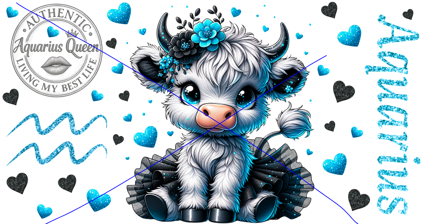 Highland Cow Zodiac