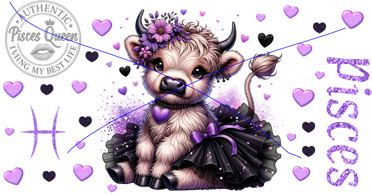 Highland Cow Zodiac