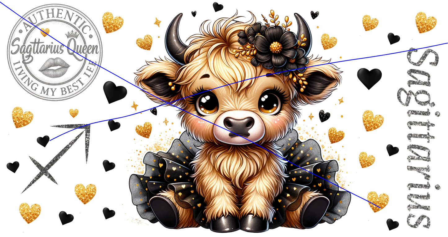 Highland Cow Zodiac