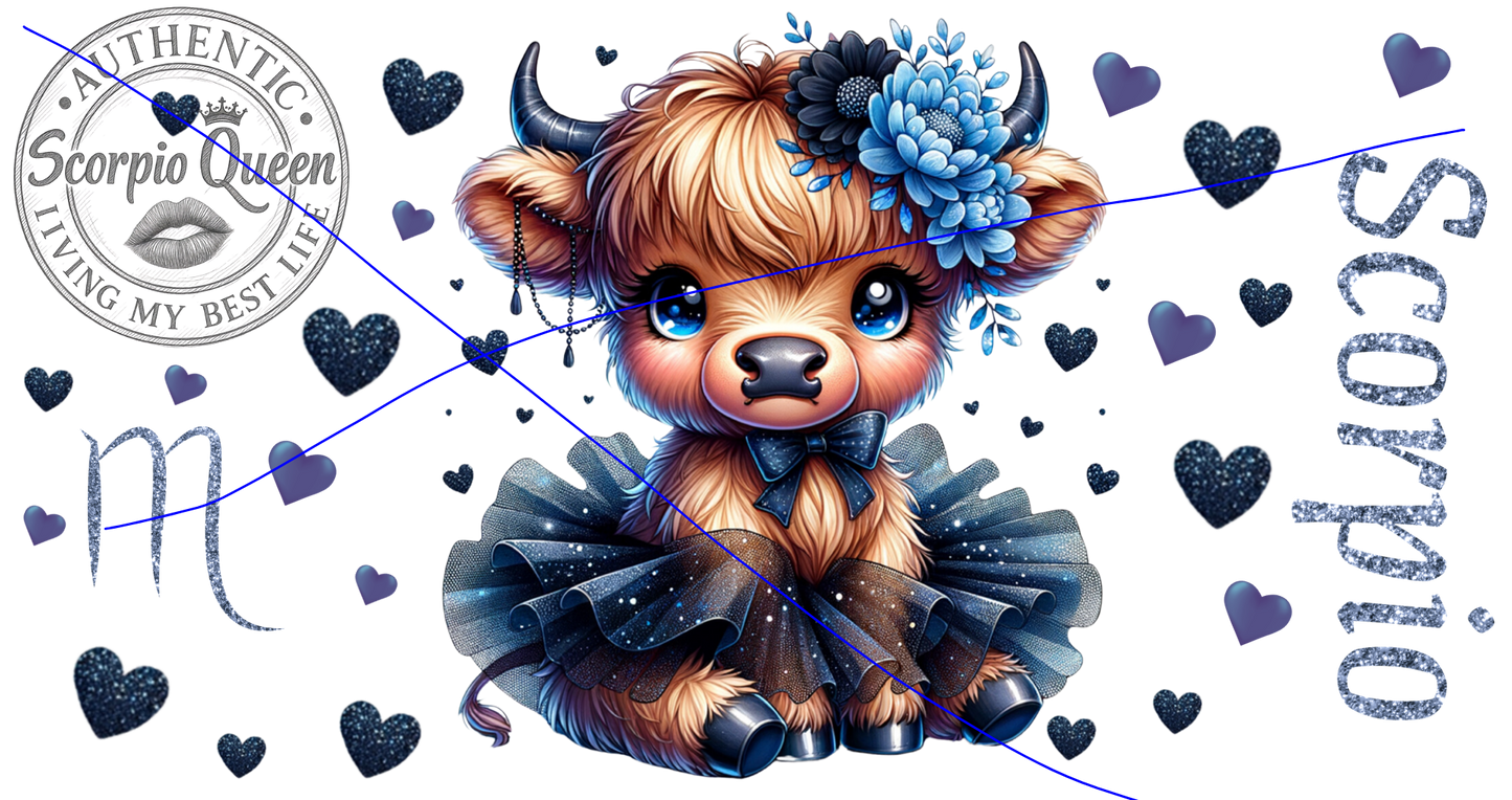 Highland Cow Zodiac