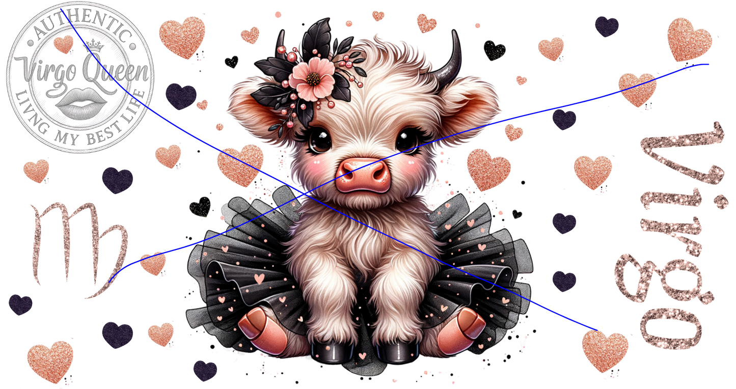 Highland Cow Zodiac