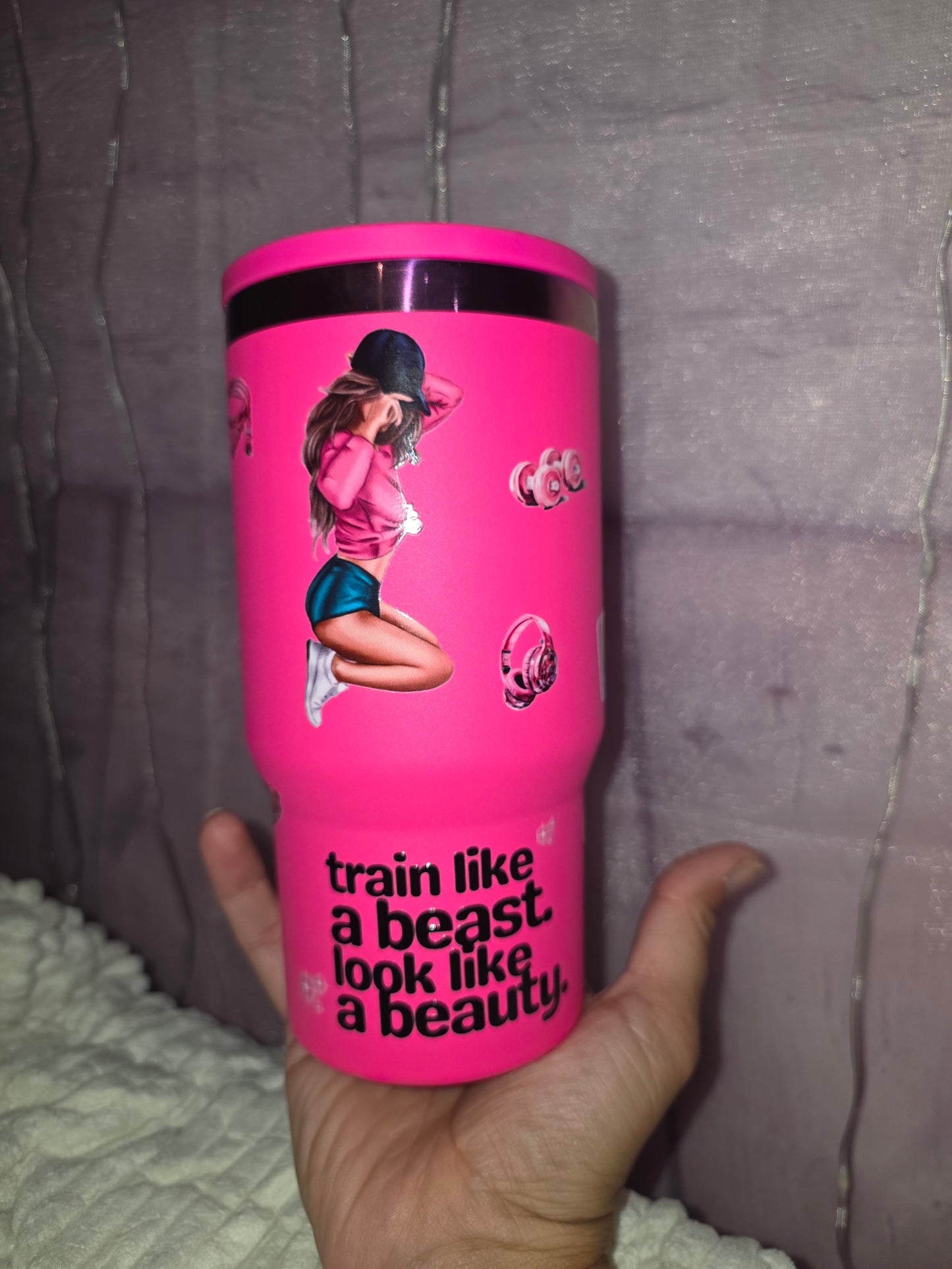 20oz look like a beauty train like a beast