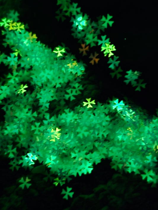 Glow in the dark Snowflakes