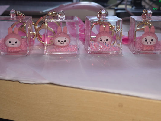 Fufu Cube Keychains